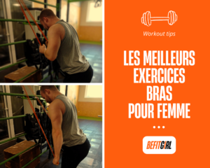 Les 4 meilleurs exercices bras pour femme